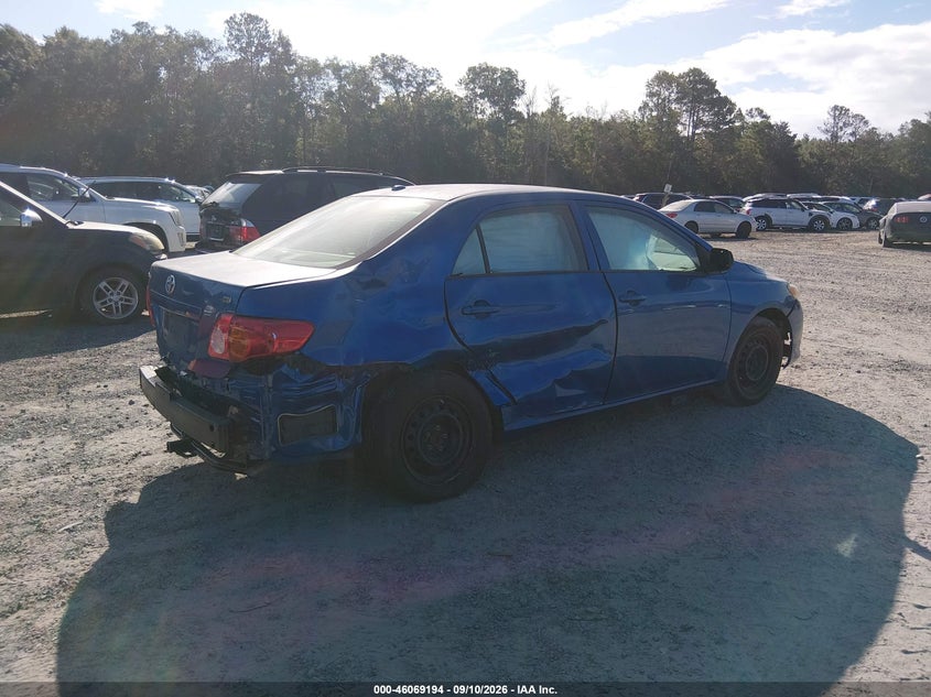 2010 TOYOTA COROLLA auction photo 4
