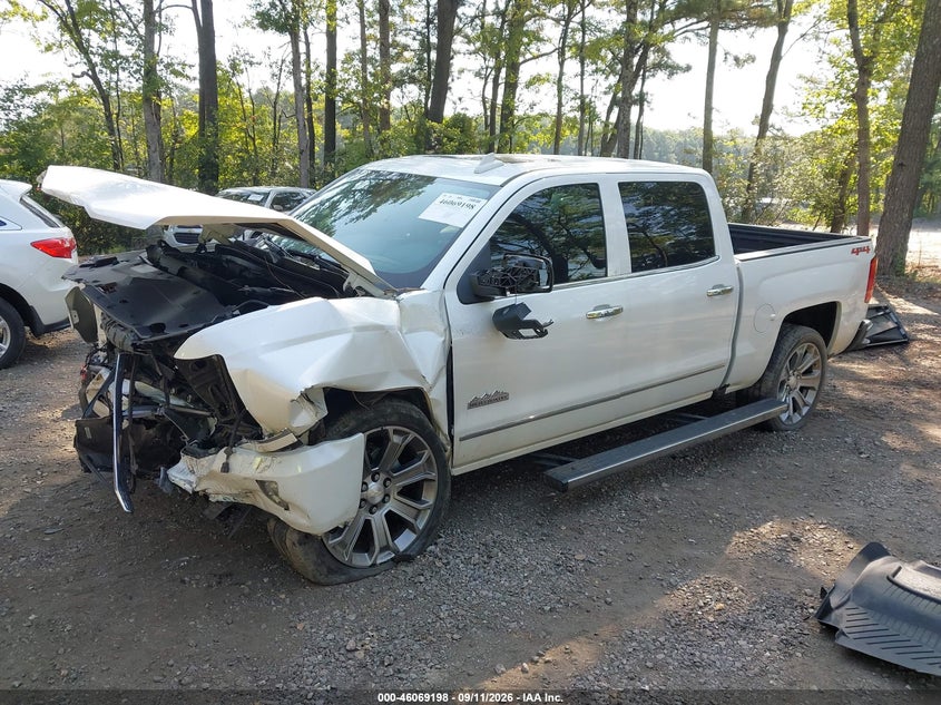 Vin: 3gcuktej8jg522936, lot: 46568733, chevrolet silverado 1500 high country 20182