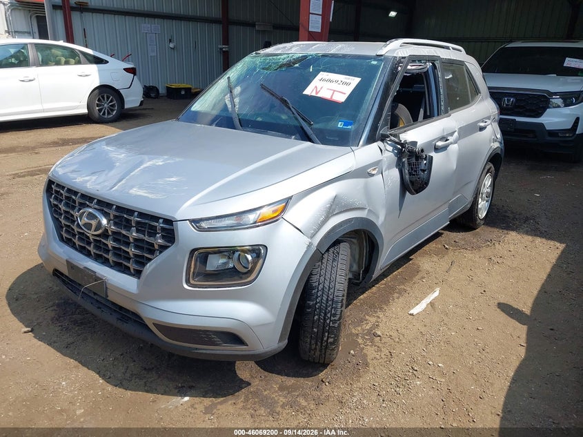 Vin: kmhrc8a3xlu035241, lot: 46568735, hyundai venue sel 20202