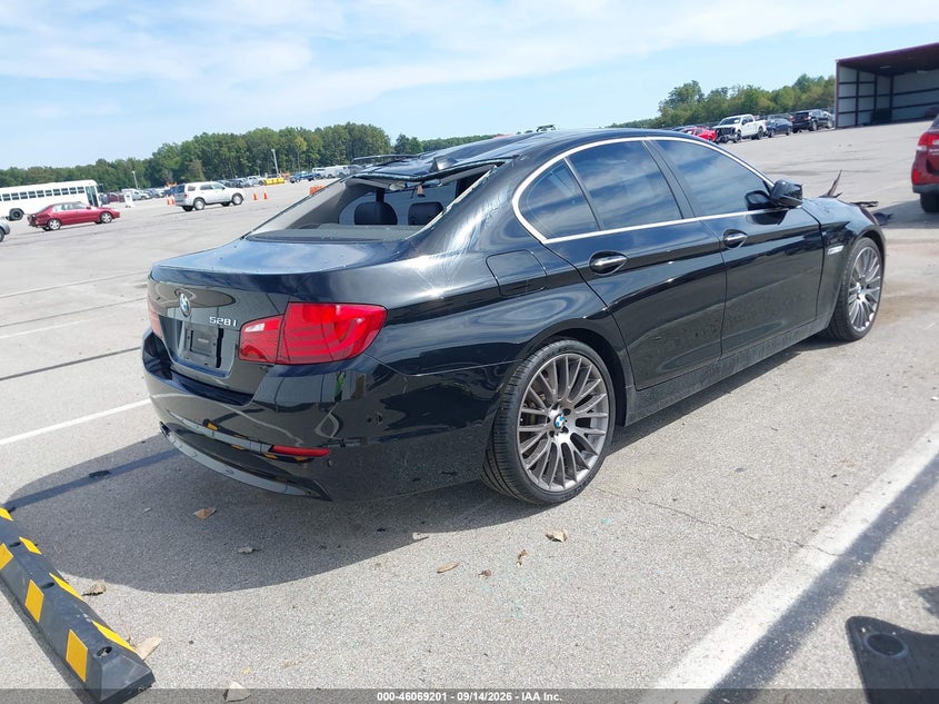 Vin: wbafr1c59bc745986, lot: 46568736, bmw 528i 20114