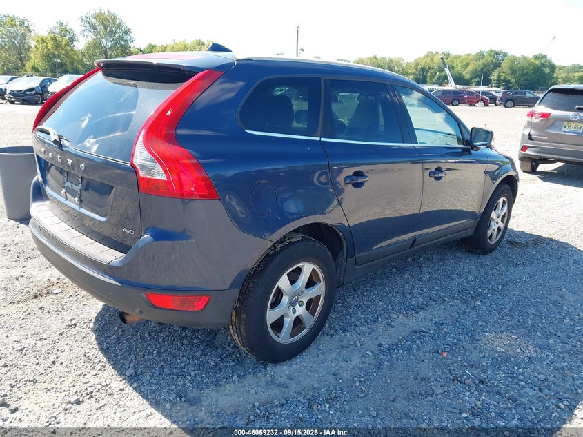 VOLVO XC60 2012 VIN YV4940DZ3C2292754