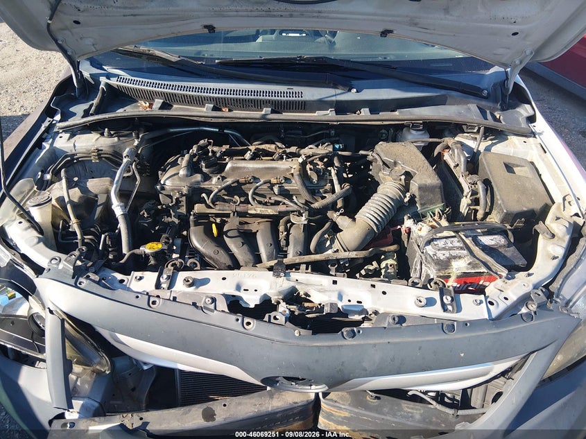 TOYOTA COROLLA 2012 VIN 2T1BU4EE1CC854675