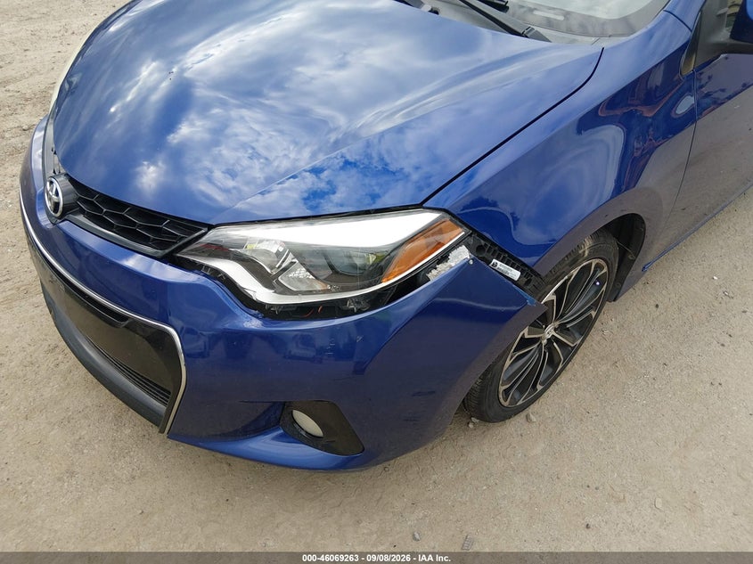 2016 TOYOTA COROLLA auction photo 6