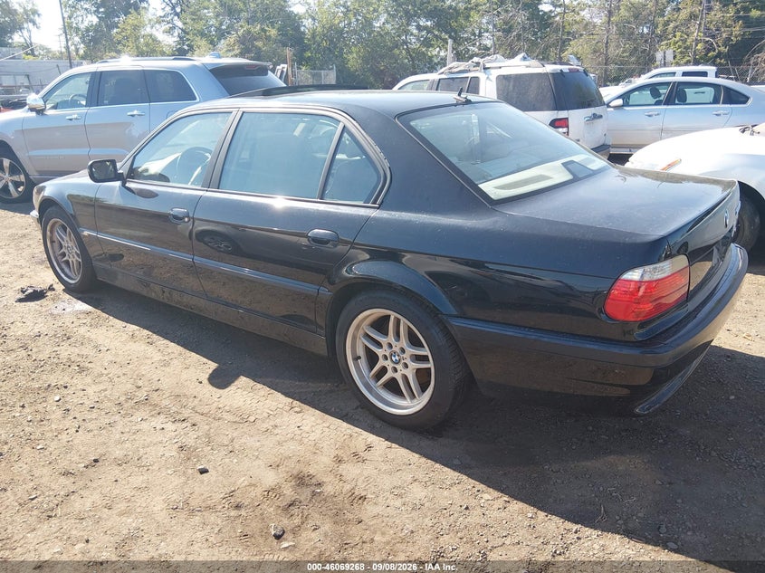 BMW 740IL 2001 VIN WBAGH83461DP21841