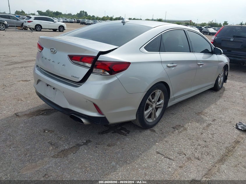 Vin: 5npe34af0jh602828, lot: 46568825, hyundai sonata limited 20184