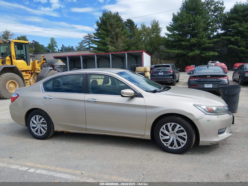 2014 HONDA ACCORD SEDAN 2.4L I-4 DI, DOHC, VVT, REGULAR , 189HP