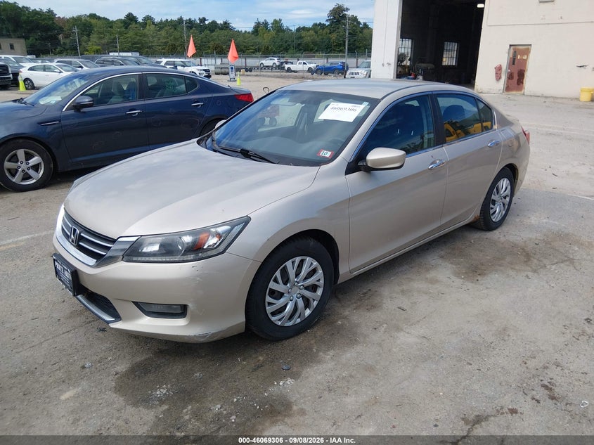2014 HONDA ACCORD SEDAN 2.4L I-4 DI, DOHC, VVT, REGULAR , 189HP