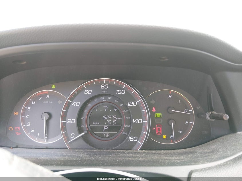 2014 HONDA ACCORD auction photo 7