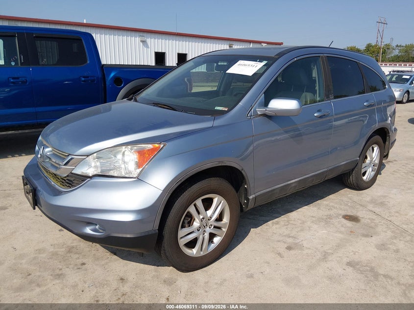 Vin: 5j6re3h76al006598, lot: 46568846, honda cr-v ex-l 20102