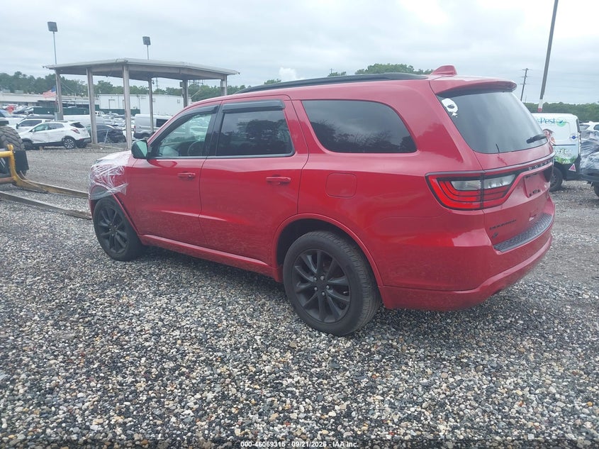 Vin: 1c4rdjdg9jc486090, lot: 46568850, dodge durango gt awd 20183