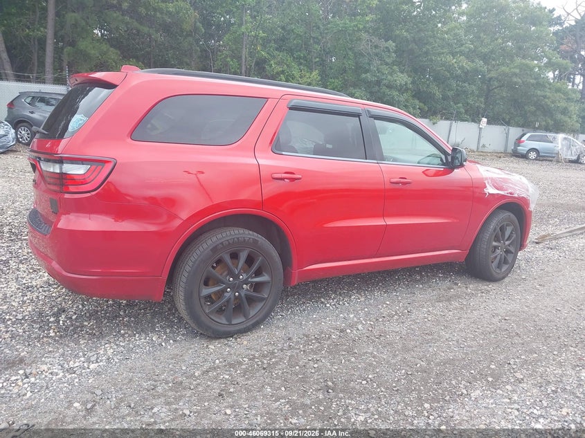 Vin: 1c4rdjdg9jc486090, lot: 46568850, dodge durango gt awd 20184
