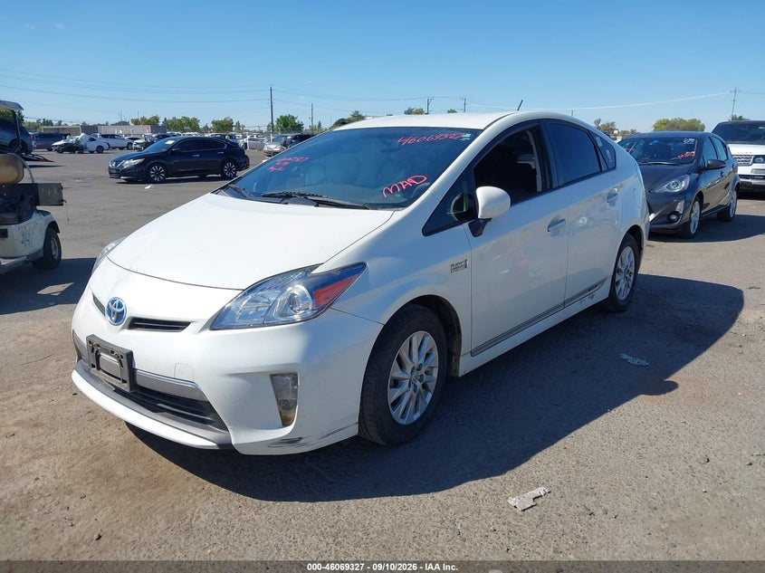Vin: jtdkn3dp6e3060650, lot: 46568862, toyota prius plug-in 20142