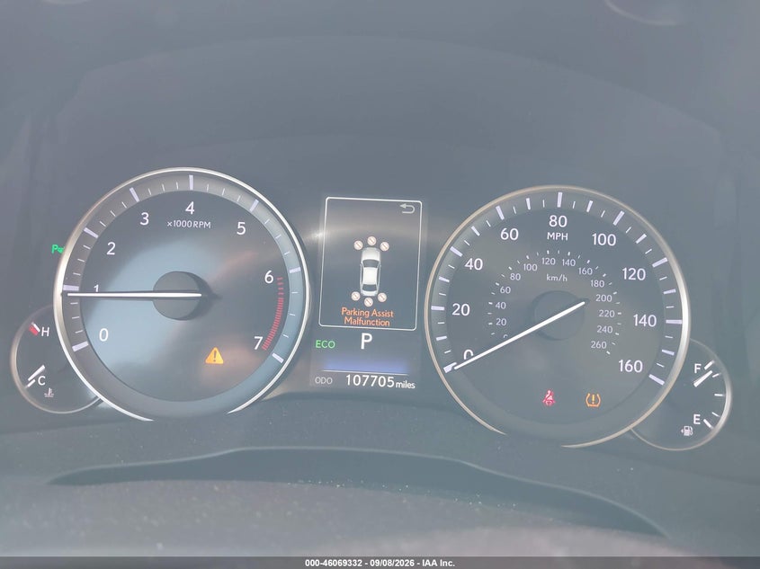 LEXUS ES 350 2016 VIN JTHBK1GG8G2239238
