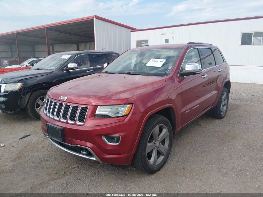 Vin: 1c4rjfcg5ec248041, lot: 46568874, jeep grand cherokee overland 20142