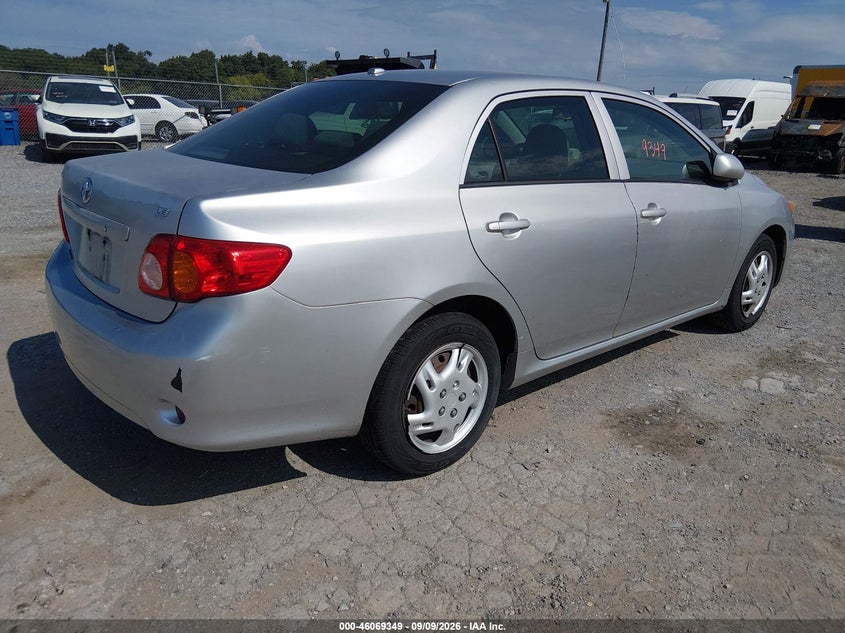2009 TOYOTA COROLLA auction photo 4