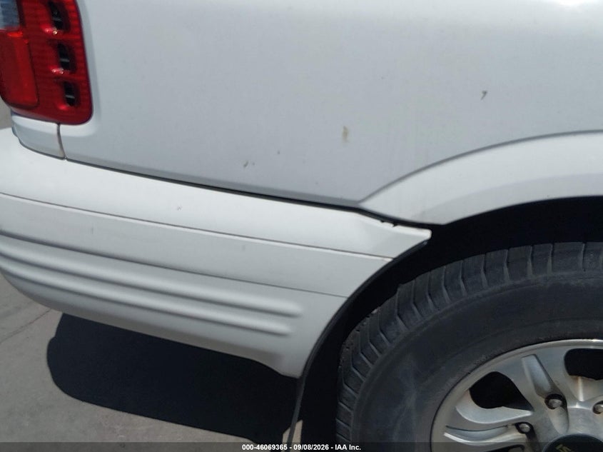 2001 ISUZU RODEO auction photo 6