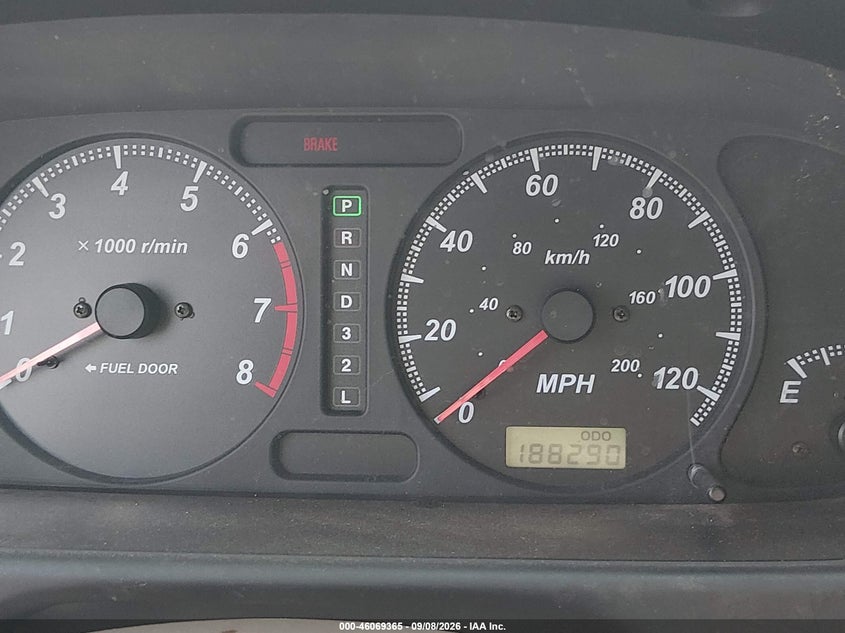 2001 ISUZU RODEO auction photo 7