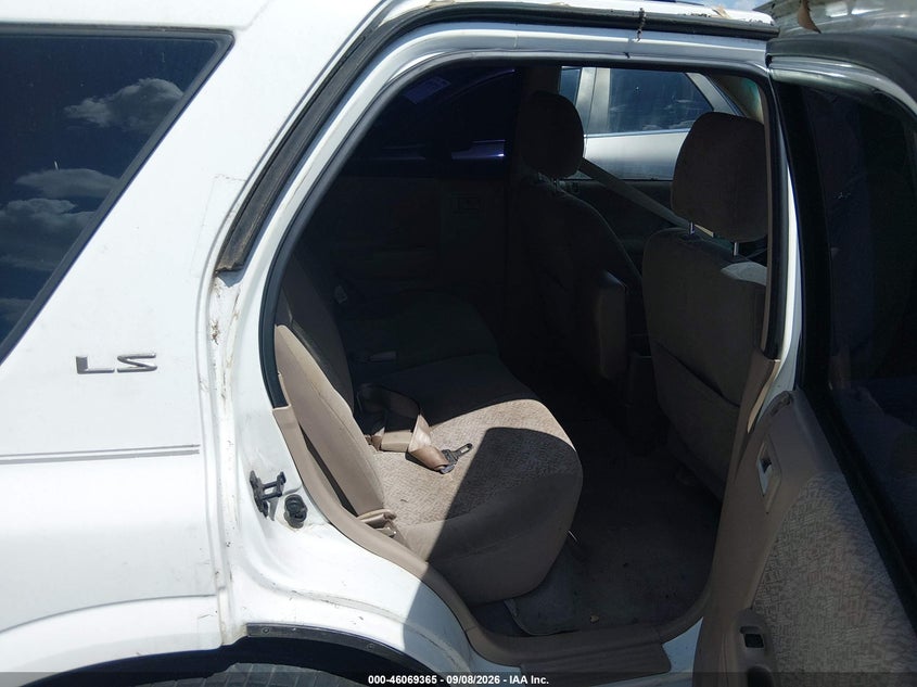 2001 ISUZU RODEO auction photo 8