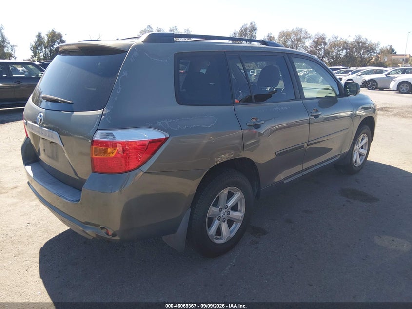 2009 TOYOTA HIGHLANDER auction photo 4