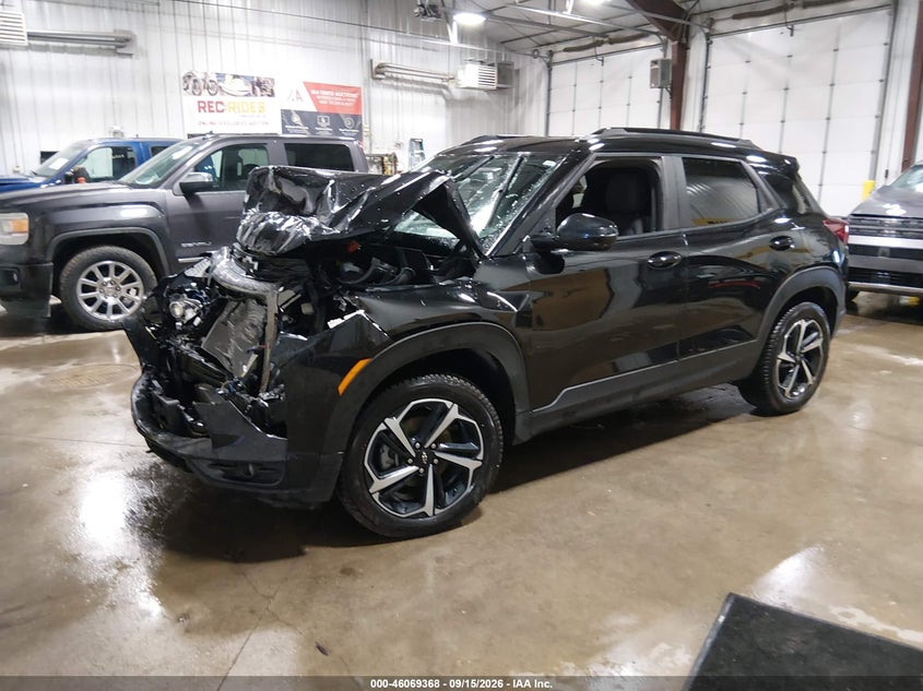 Vin: kl79musl2pb004511, lot: 46568903, chevrolet trailblazer awd rs 20232