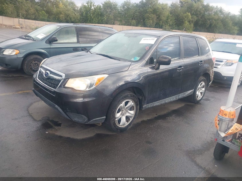 Vin: jf2sjaacxeh485200, lot: 46568934, subaru forester 2.5i 20142