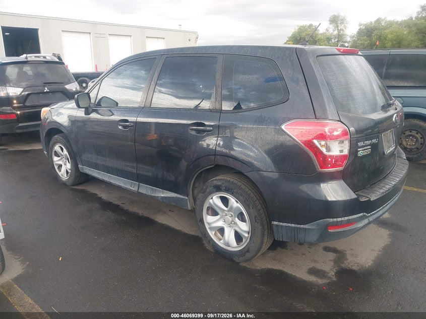 Vin: jf2sjaacxeh485200, lot: 46568934, subaru forester 2.5i 20143