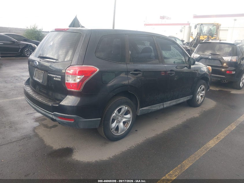 Vin: jf2sjaacxeh485200, lot: 46568934, subaru forester 2.5i 20144
