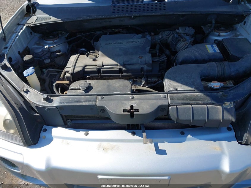 HYUNDAI TUCSON 2008 VIN KM8JM12BX8U870030