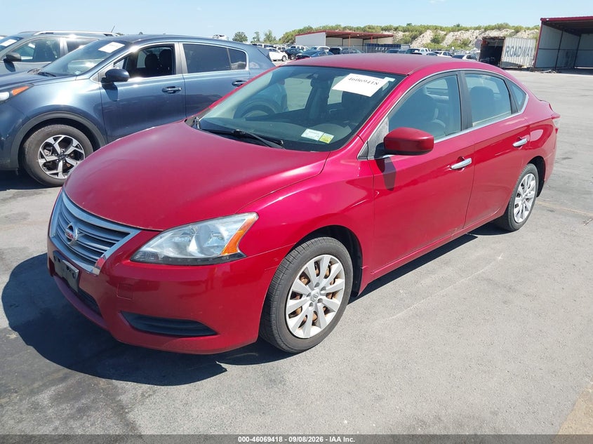 2013 NISSAN SENTRA auction photo 2