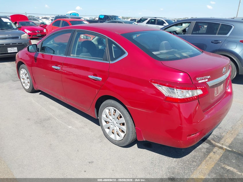 2013 NISSAN SENTRA auction photo 3