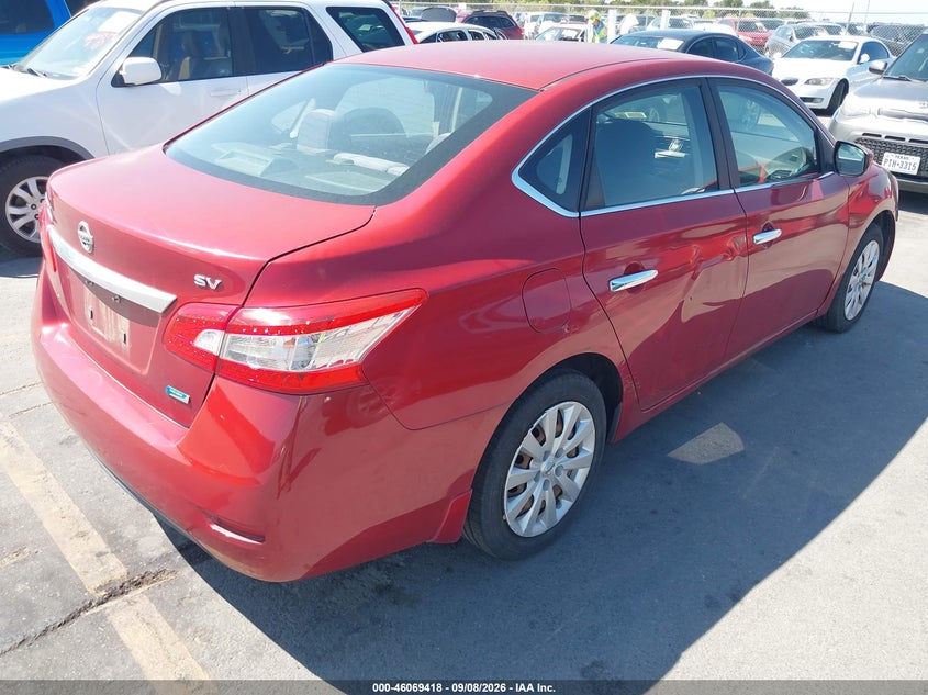 2013 NISSAN SENTRA auction photo 4