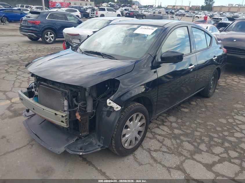 Vin: 3n1cn7ap2jl865563, lot: 46568955, nissan versa 1.6 sv 20182
