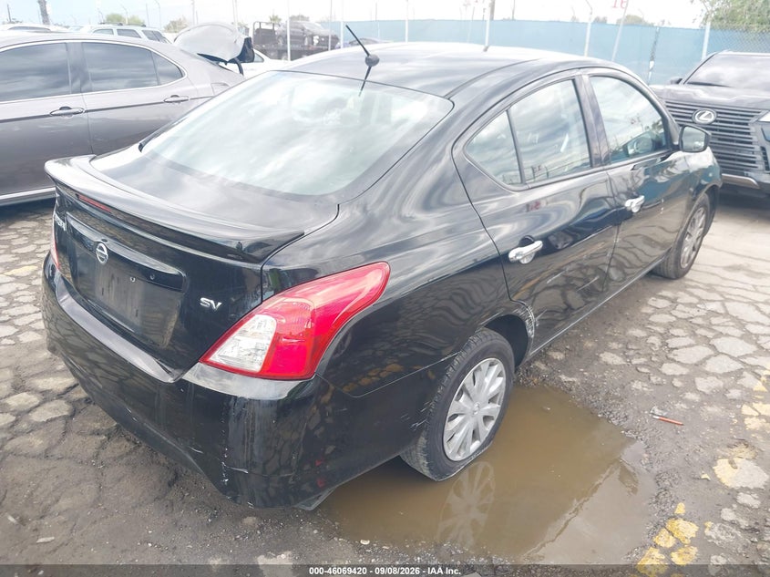 Vin: 3n1cn7ap2jl865563, lot: 46568955, nissan versa 1.6 sv 20184