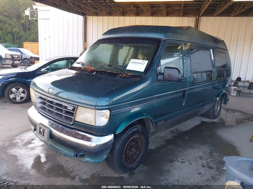 1996 Ford Econoline, Звичайний знос, IAAI, VIN 1FDEE14H4THA22985 — фото 2