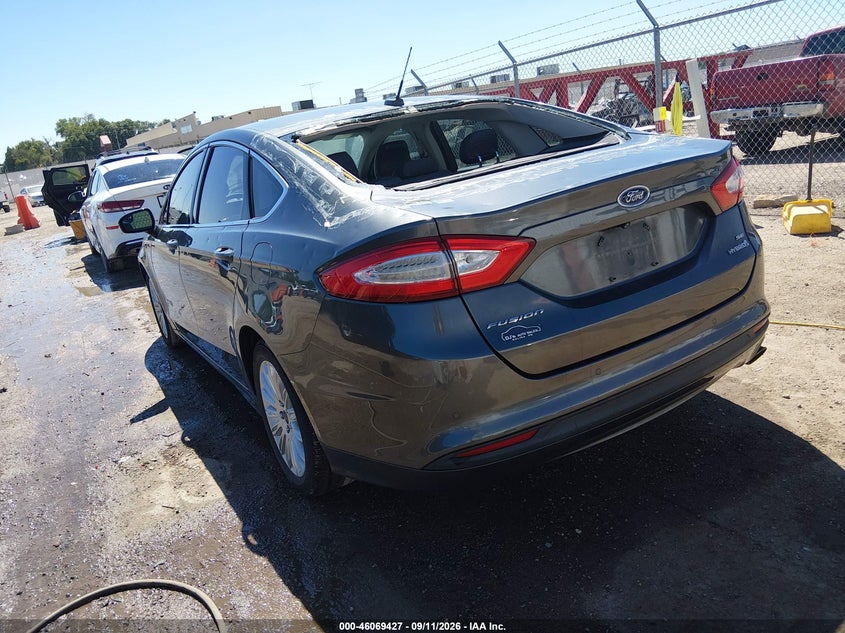 Vin: 3fa6p0luxgr176641, lot: 46568962, ford fusion hybrid se 20163