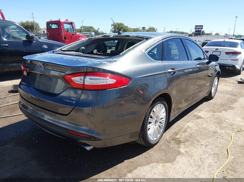 Vin: 3fa6p0luxgr176641, lot: 46568962, ford fusion hybrid se 20164