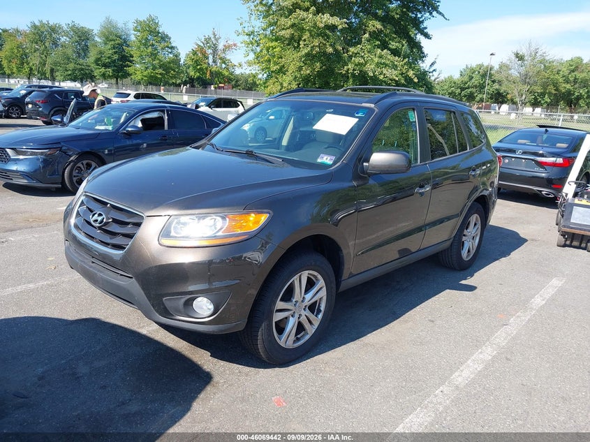 Vin: 5xyzkdag2bg054370, lot: 46568977, hyundai santa fe limited v6 20112