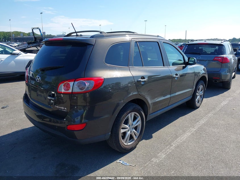 Vin: 5xyzkdag2bg054370, lot: 46568977, hyundai santa fe limited v6 20114