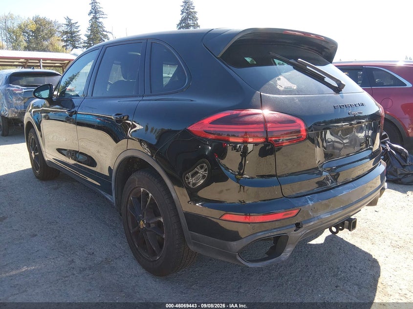 2016 PORSCHE CAYENNE auction photo 3