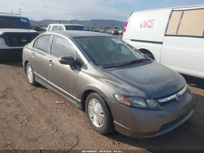 HONDA CIVIC HYBRID 2007 VIN JHMFA36267S009798