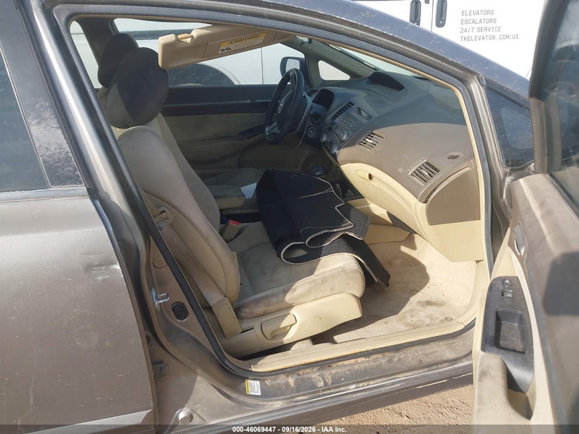 HONDA CIVIC HYBRID 2007 VIN JHMFA36267S009798