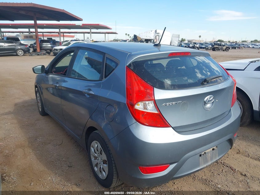 2017 HYUNDAI ACCENT auction photo 3