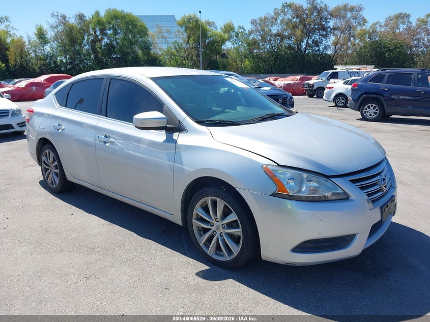 2015 NISSAN SENTRA auction photo 1
