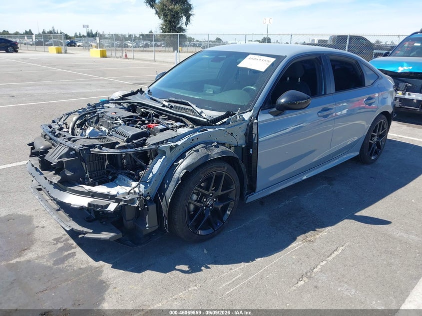 Vin: 2hgfe2f5xrh593886, lot: 46569094, honda civic sport 20242