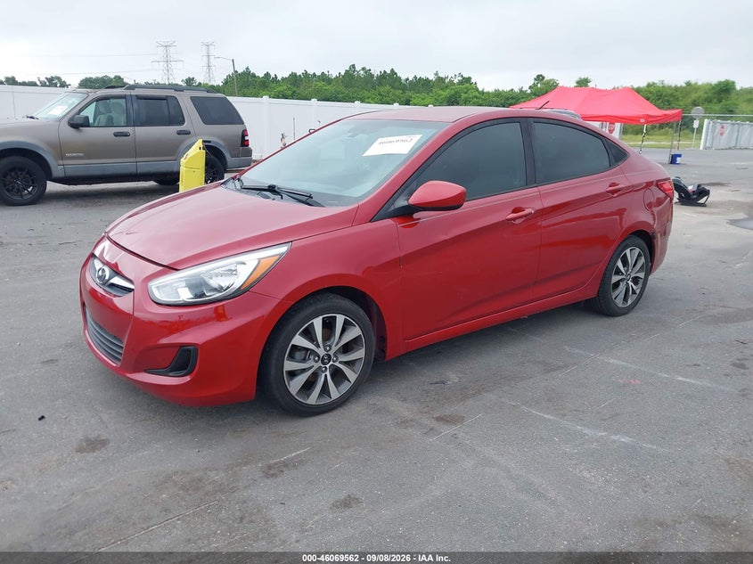 Vin: kmhct4ae9hu370580, lot: 46569097, hyundai accent value edition 20172
