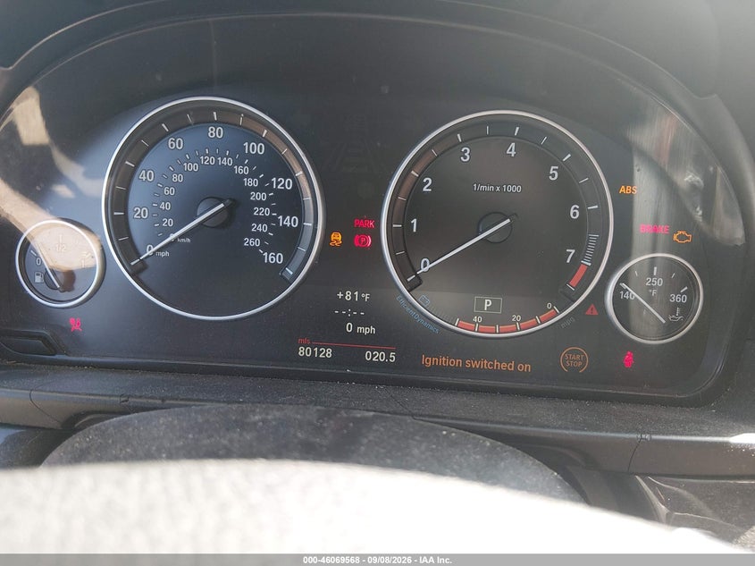 2012 BMW 5ER SEDAN 2.0L I-4 DI, DOHC, VVT, TURBO, PREMIUM , 240HP