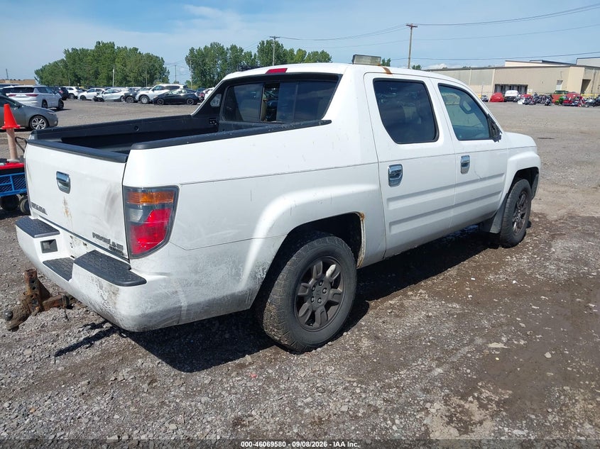 2008 HONDA RIDGELINE auction photo 4