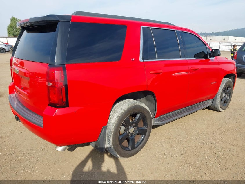 Vin: 1gnskbkc6fr685462, lot: 46569126, chevrolet tahoe lt 20154