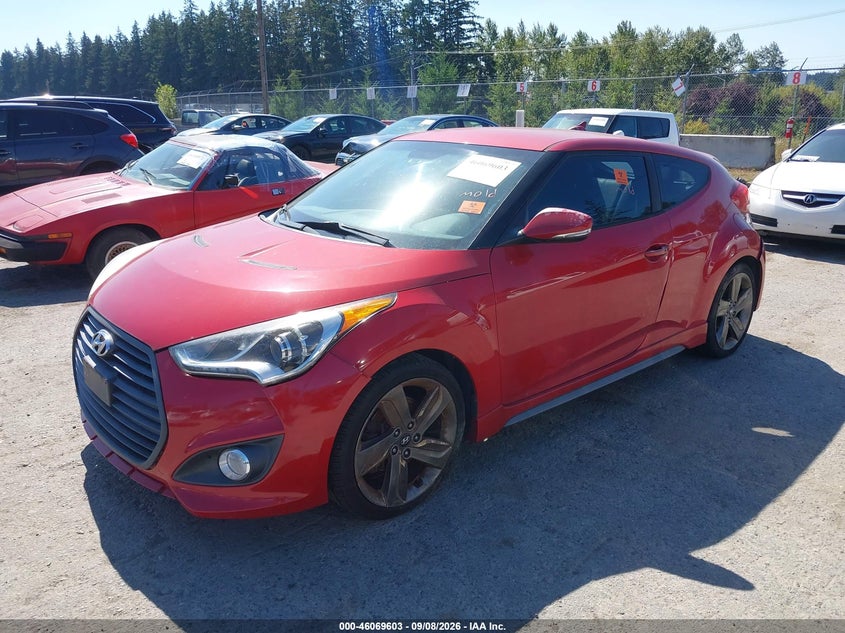 2014 HYUNDAI VELOSTER auction photo 2