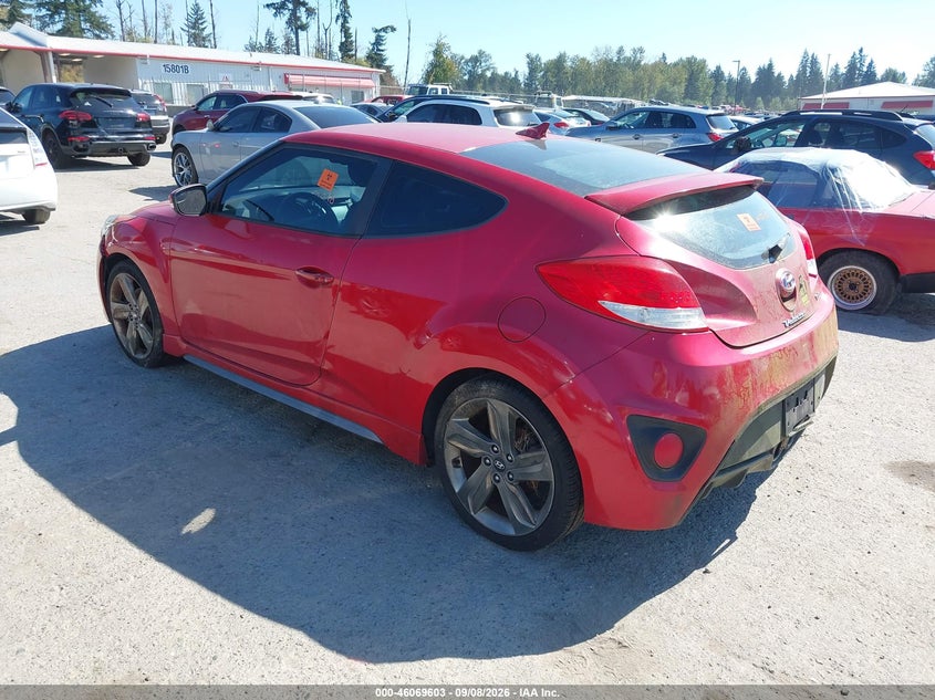 2014 HYUNDAI VELOSTER auction photo 3